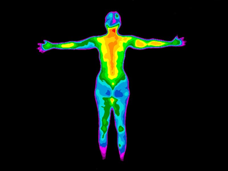 Clinical thermal imaging at Coastal Health & Rehab